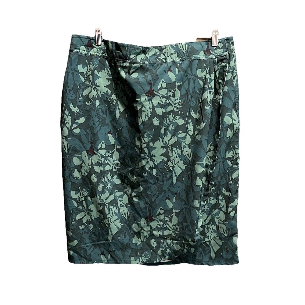 Ripskirt‎ Hawaii Green Floral Women's Activewear Wrap Skirt Size XXL